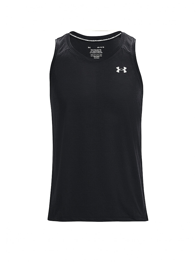 UNDER ARMOUR Herren Fitnesstank Streaker schwarz | XXL